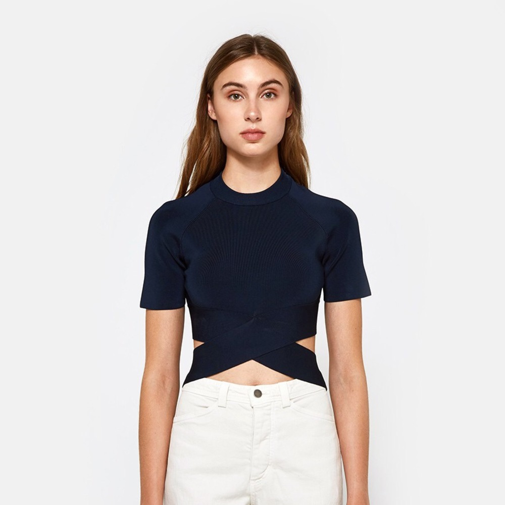 Alexander Wang T cross front top